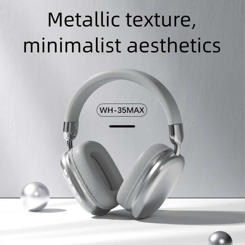 Famous Brand New W H Max Earbud Headset Simple For Universal Wireless Bluetooth Long Battery Life-image-1084329854