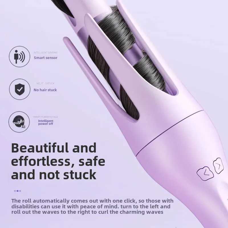 Autatic 28mm Curling Iron Lazy Person Convenient No Damage Hair Styler Student He Use Beauty Hair Rod Cross-Border New Model H251112-image-1084299893