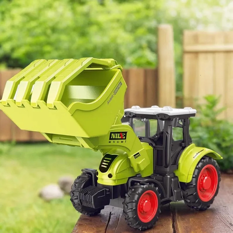 Farm Tractor Car Toy Pull-back Toy Model Simulation Harvester Vehicle Early Education Gifts Boy Children Tractor Car Gifts C251118-image-1085145588