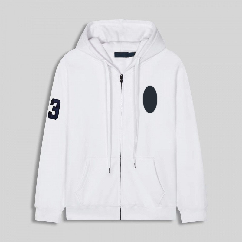 Raph Layren Hoodie Designer Mens Luxury Polo Hoodies Pullover Cardigan Pure Cotton Embroidery Big Horse Loren Hoody Casual Men Horseman Hooded Zip U