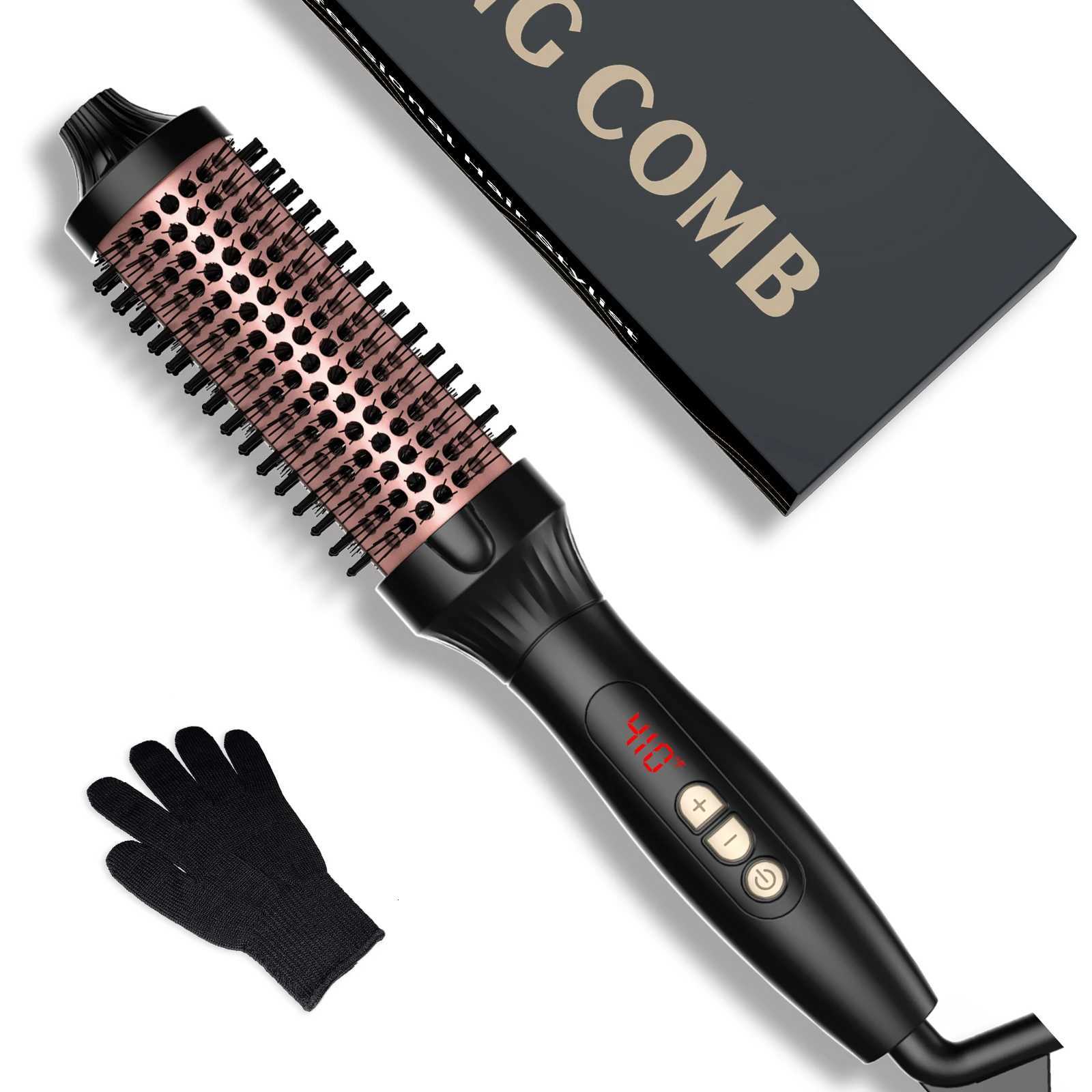 Thermal B One-Step Hot Air Bvolumizer Hair Curler Straightener Hair Styling B Professional Curling Iron Heated H251112-image-1084299338