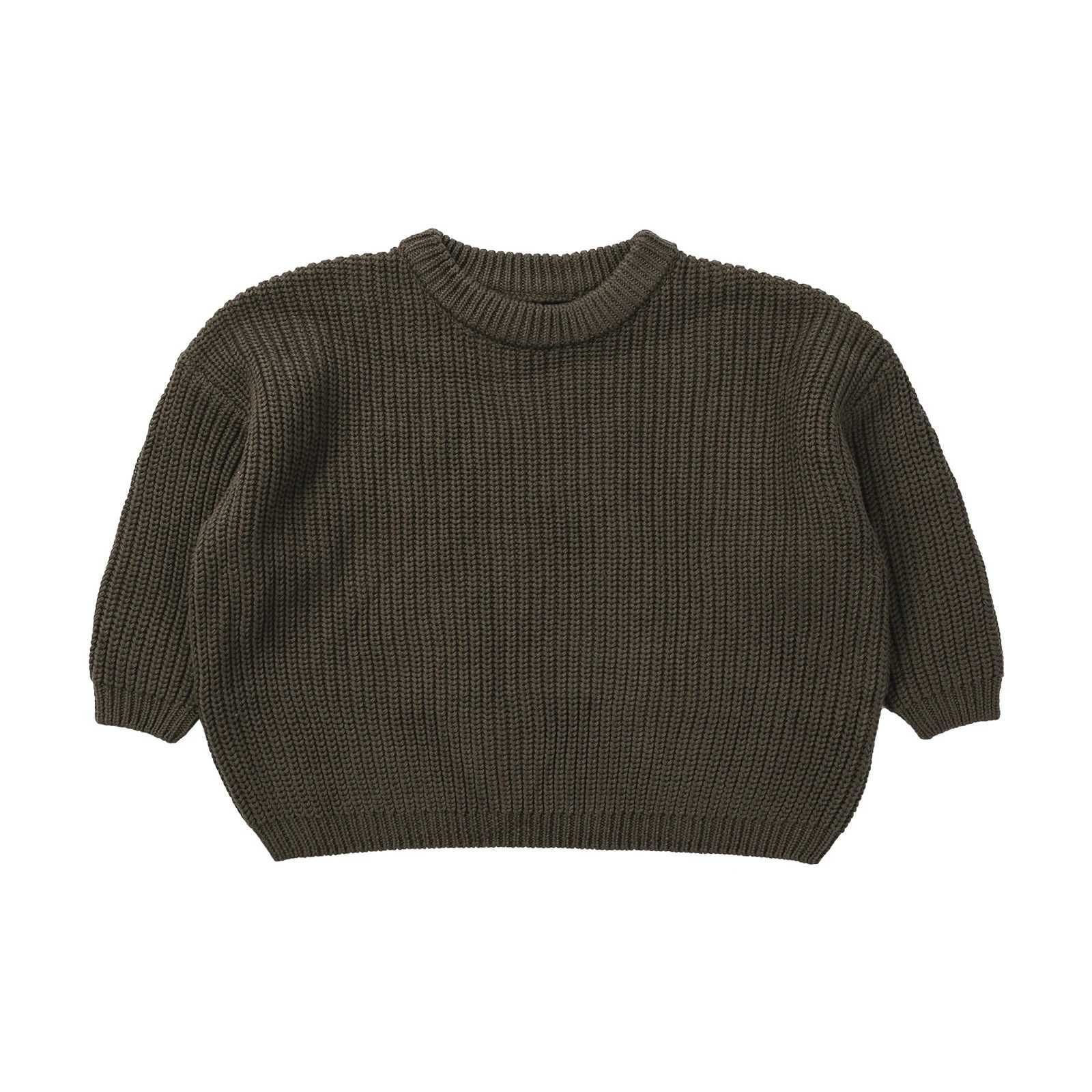 K664 Cardigan Autumn baby sweater Winter children boys and girls long sleeved solid color knitted Baby-image-1084462599