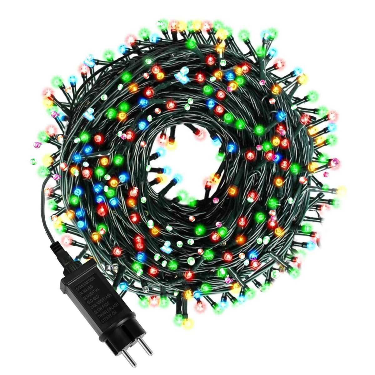10M-100M LED Light String 8 Modes Dimmable Garland Fairy Light 110V 220V Waterproof Outdoor Garden Party Wedding Christmas Decor H251112-image-1084310519