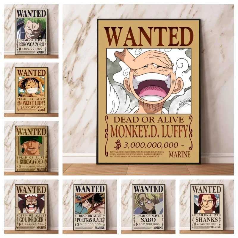 Anime Posters O ne P iece Luffy Bounty Wanted Marco Modern Living Ro Decoration Paintings Birthday Gifts Hd Print Art Prints H251112-image-1084307233
