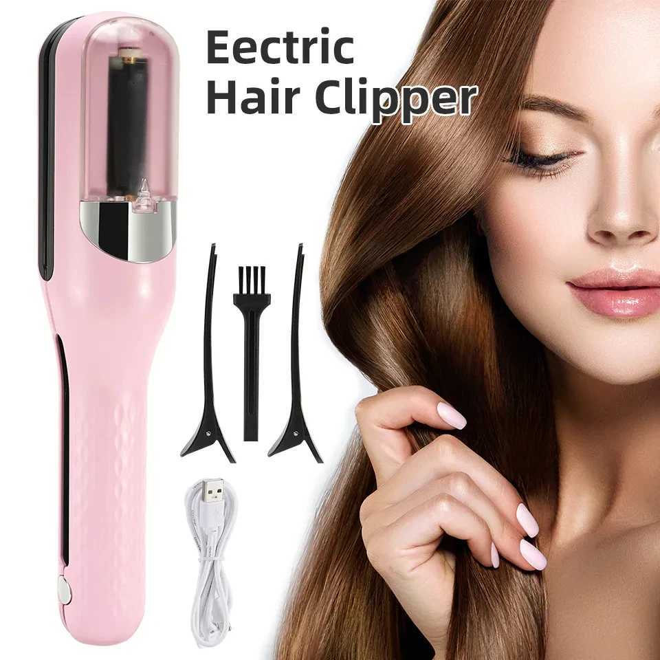 Cordless Hair Cutting hine Split End Hair Trimmer Cutter Type-c Charge Autatic End Remover Damaged Hair Care H251112-image-1084300760