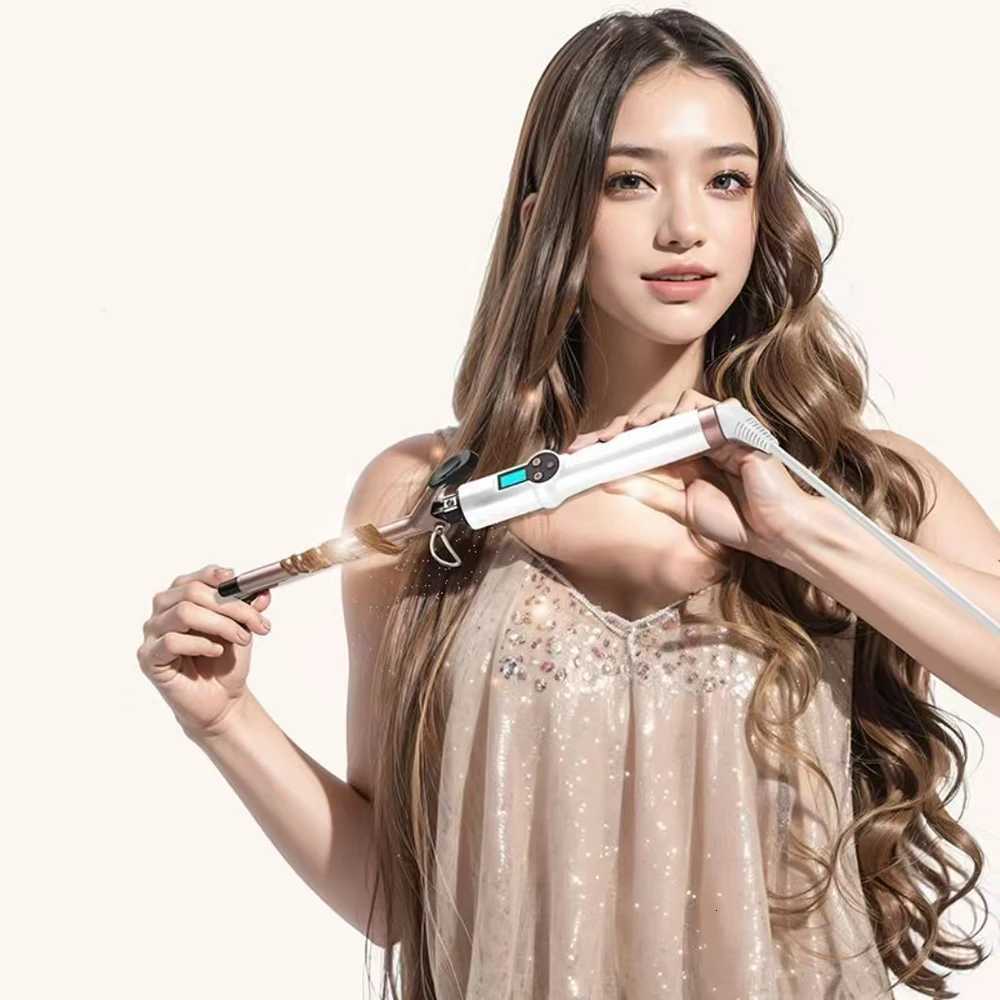 Hair Curling Iron Electric Curler Wave Curls Hair Straightener Electric Styling Tool For Salon He H251112-image-1084299528