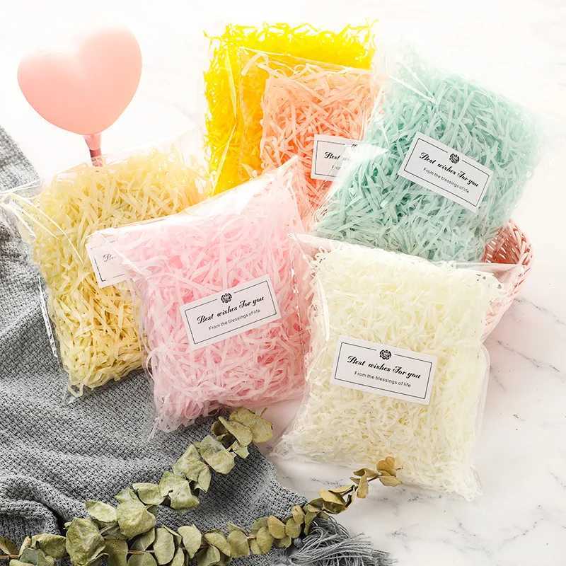 500g raffia Colorful Shredded Crinkle Lafite Paper Raffia Filler DIY Wedding Party Gift Box Candy Material Packaging FillerM251113-image-1084490760