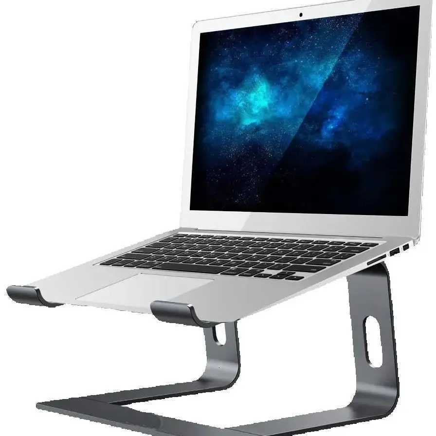 Jaa Laptop Stand Ergonic Aluminum Laptop Mount Cputer Stand Detachable Laptop Riser Notebook Holder Stand Cpatible H251113-image-1084929394