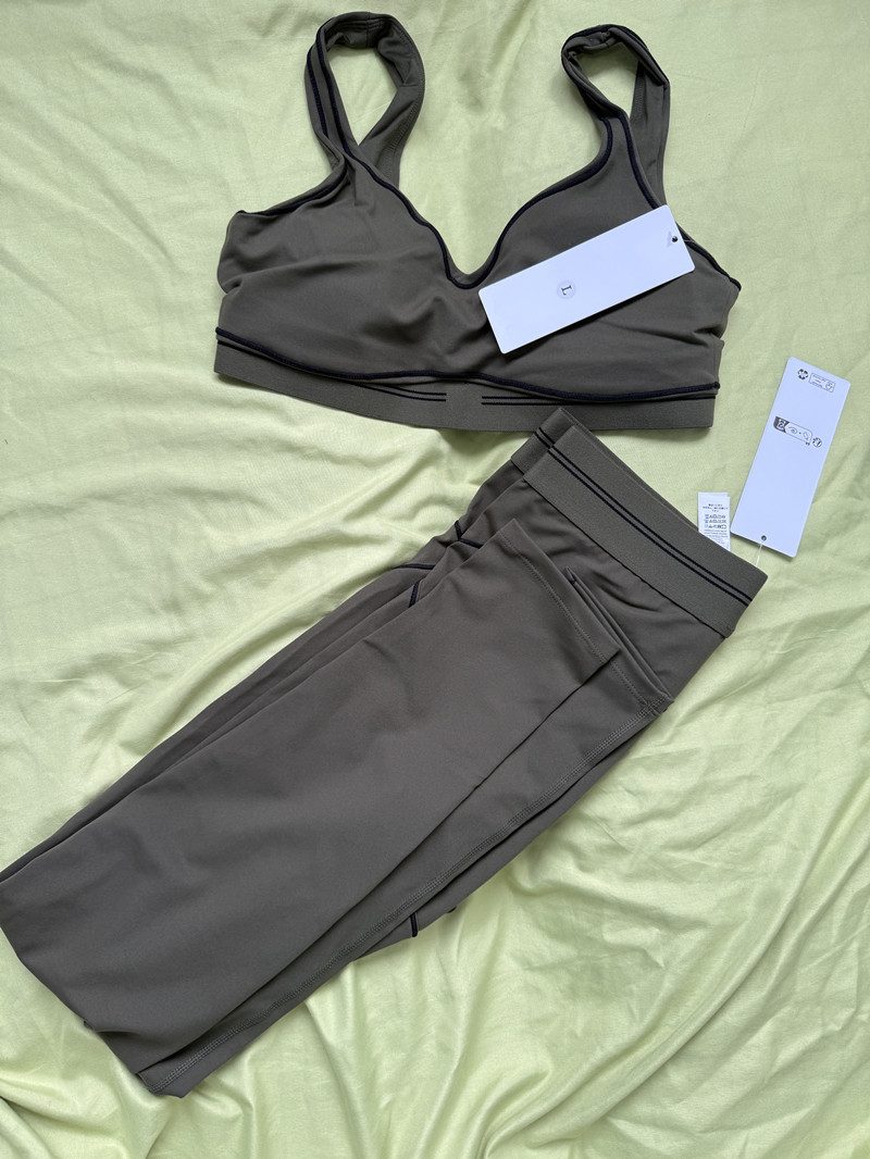 Femmes Yoga tenue costumes 2 pièces pantalons longs gilet exercice près du corps pantalon droit hauts sans manches Sport gymnase course élastique