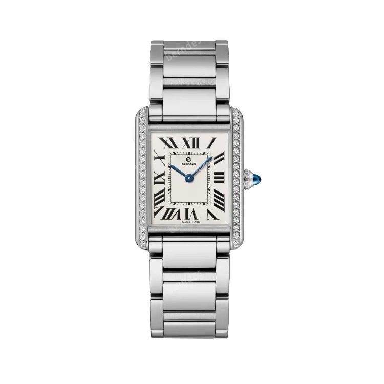 U1 Top-grade AAA Watch Geometric Rectangle Tank Watches Senior Must Francaise Series Solo Quartz Female Leather Womens Sapphire Ultra Thin Lady Wris