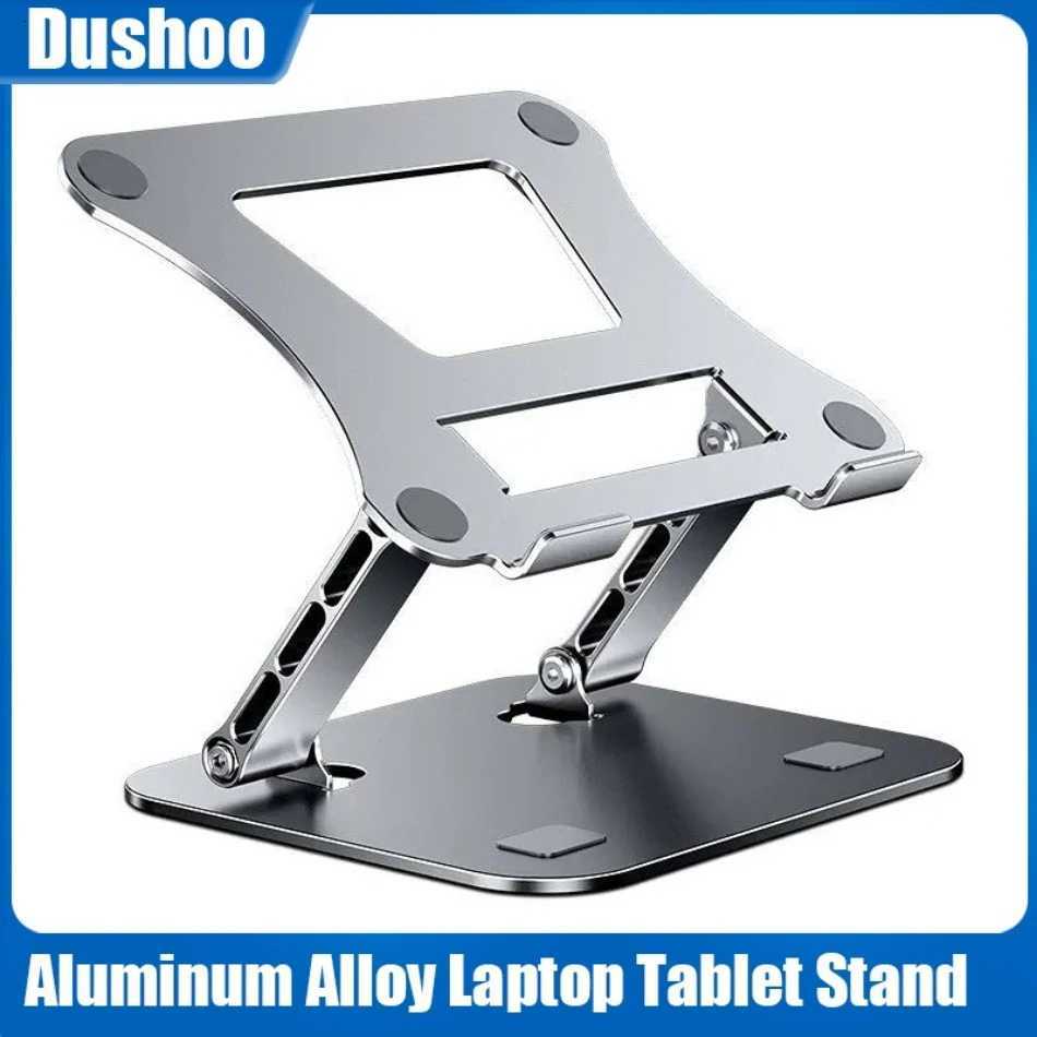 Phone Holder Tablet Stand Adjustable Aluminum Alloy Laptop Up to 17 Portable Desktop Folding Station Cooling port Laptop H251113-image-1084915510