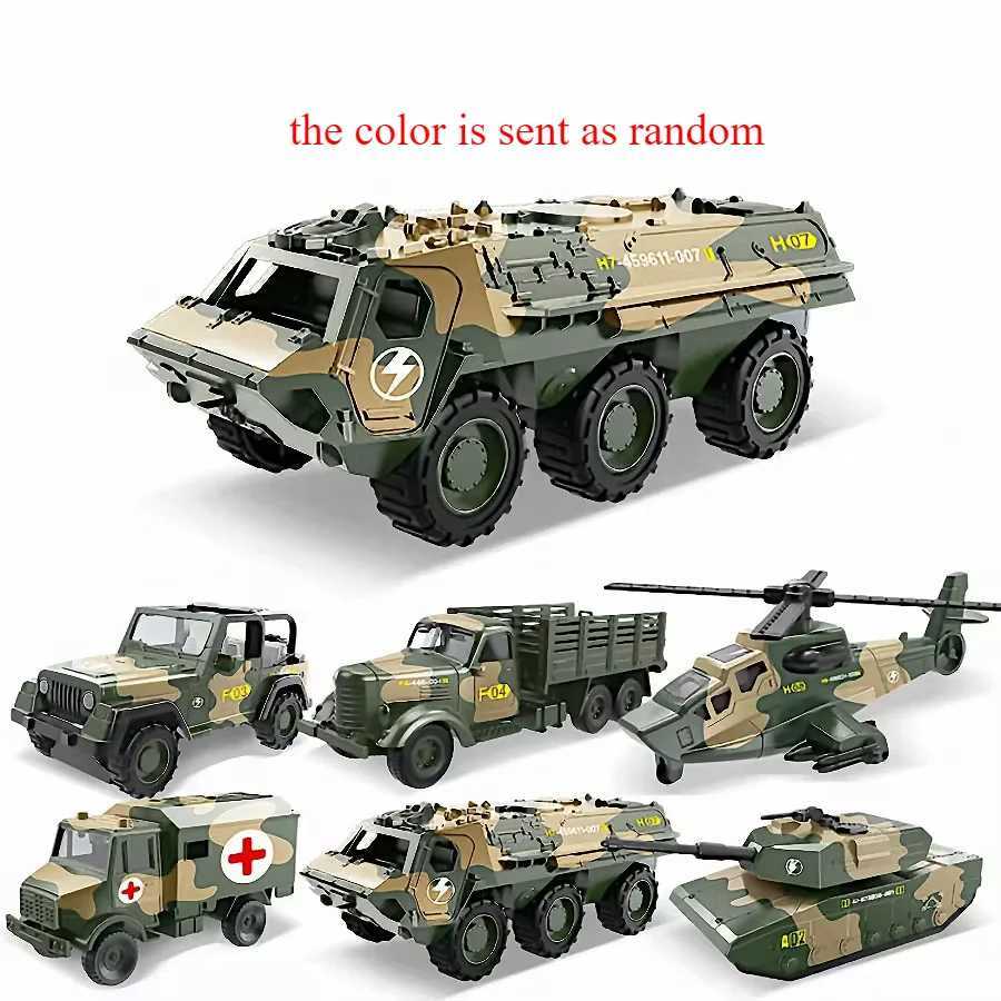 Alloy Metal Car Clockwork Simulation Military Armed Tank Armored Vehicle Car Truck Childrens Toy Model Helicopter C251118-image-1085145830