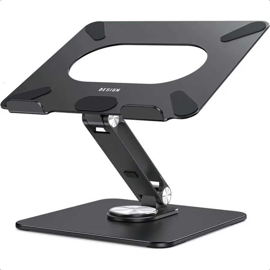 LSX7 Laptop Stand with 360 Rotating Base Ergonic Adjustable Notebook Riser Holder Cpatible with Air Pro H251113-image-1084915204