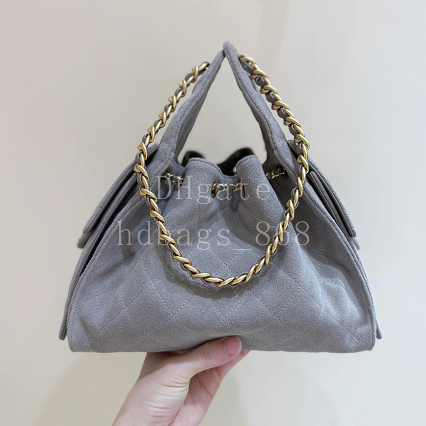 25 Small Handbag Hobo bag Designer Lambskin Luxury Calfskin Shoulder Tote - 30cm with Chain Strap & Mirror quality With box C283-image-974704870