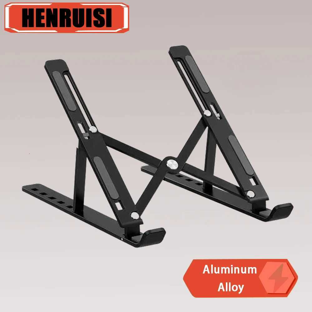 Aluminum Alloy Laptop Stand Portable Notebook Holder Foldable Cputer Bracket Up to 17Inch Adjustable Accessories 2023 Hot S H251113-image-1084929054