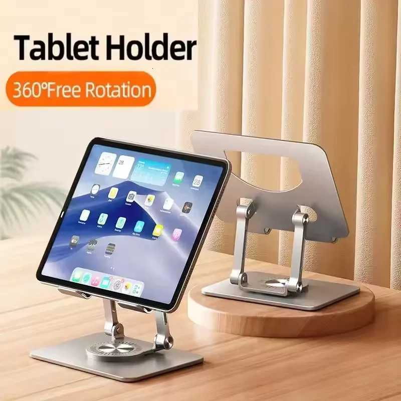 360 Rotatable Tablet Stand Adjustable Foldable Desktop Stand Holder Cpatible For 47-12 Inch Ipad Pro/Air/Min Laptop Tablet H251113-image-1084929380
