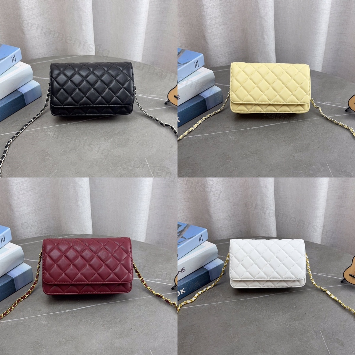 Chic Ladies' Small Purse Shoulder Bag: Premium Patent Leather Accents Diamond Patterned Lattice High Quality Women's Luxury Crossbody Bag