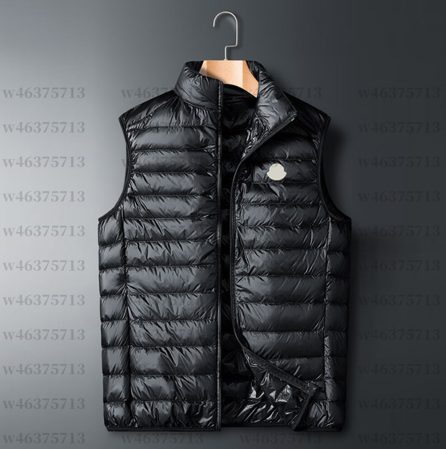Design Mens Vest Down Parka Winter Jacket Womens Down Coat Outdoor Fashion Brand Hooded Down Warm Jacket Vest