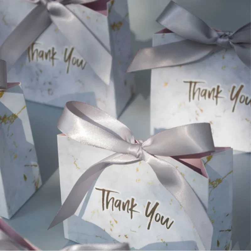 New Creative Mini Grey Marble Gift Bag Box for Party Baby Shower Paper Chocolate Boxes Package/Wedding Favours candy BoxesM251113-image-1084490596