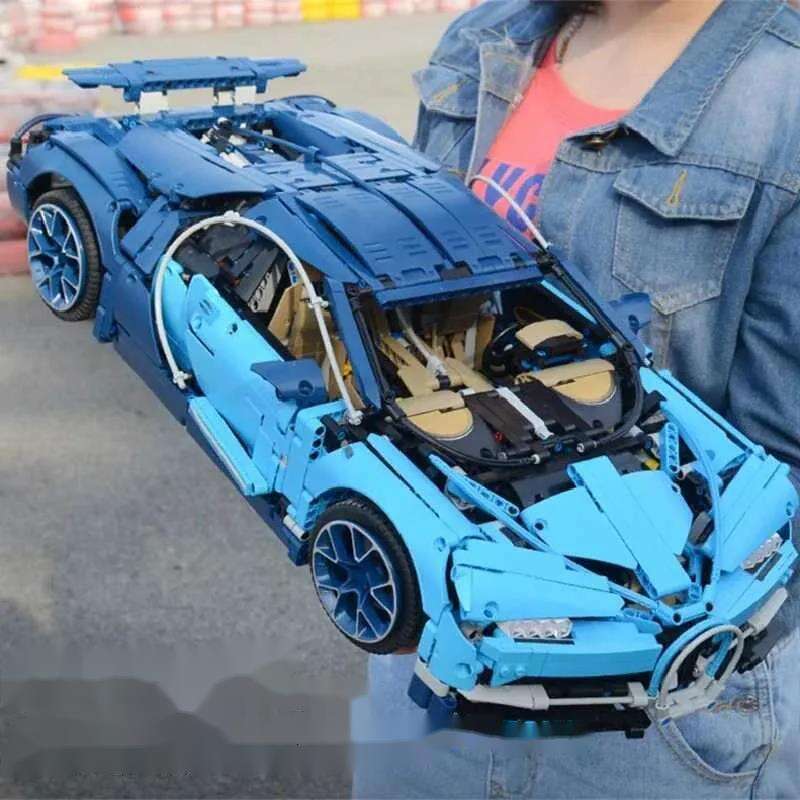 es Super Sport Car Building Block Racing Vehicle Hypercar Assemble Model Brick Toys for Kids and Adults Gifts C251118-image-1085145886