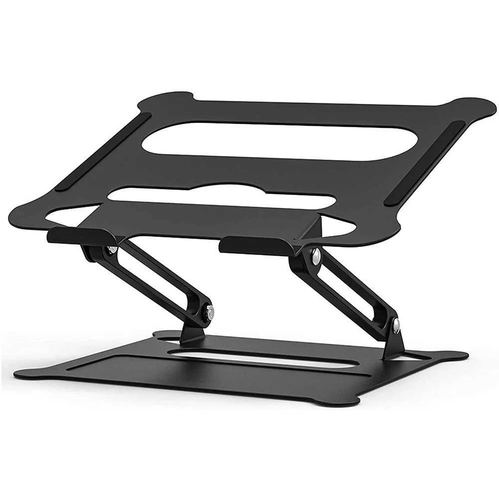 Laptop Stand Adjustable Notebook Cputer Riser Holder For Book Air PC Tablet Portable Aluminum port H251113-image-1084915575