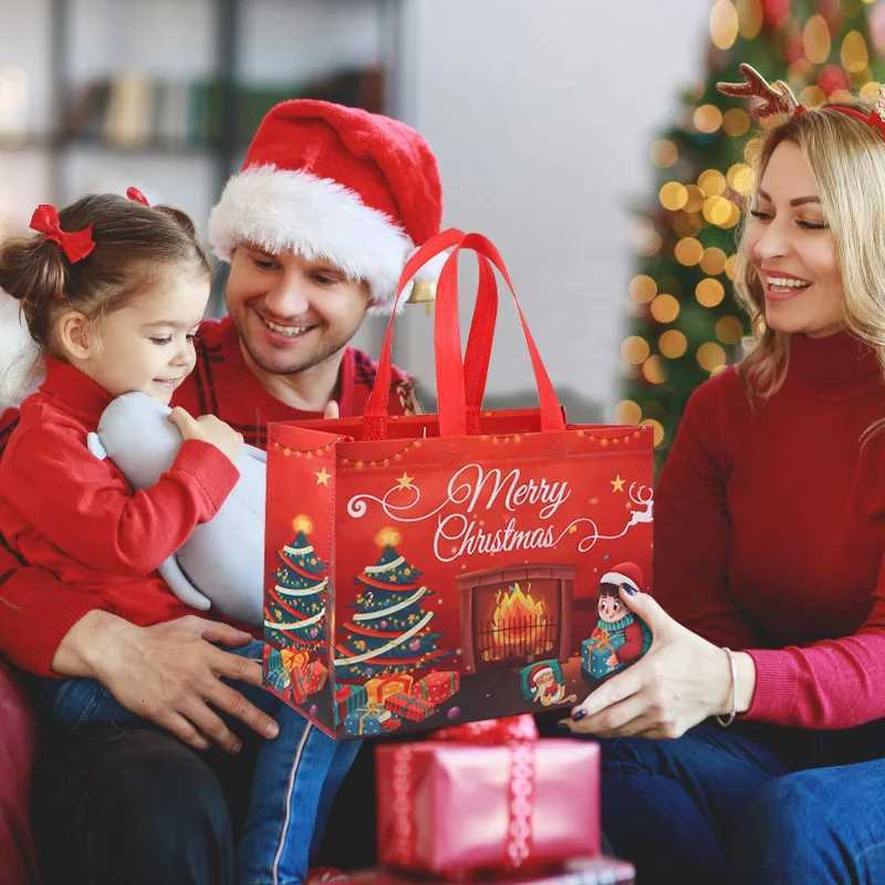 Christmas Gifts Bags Christmas Bags for Candy Gifts Packaging Bags Christmas Bags for Christmas Party Handtote Bags New Year BagM251113-image-1084491666