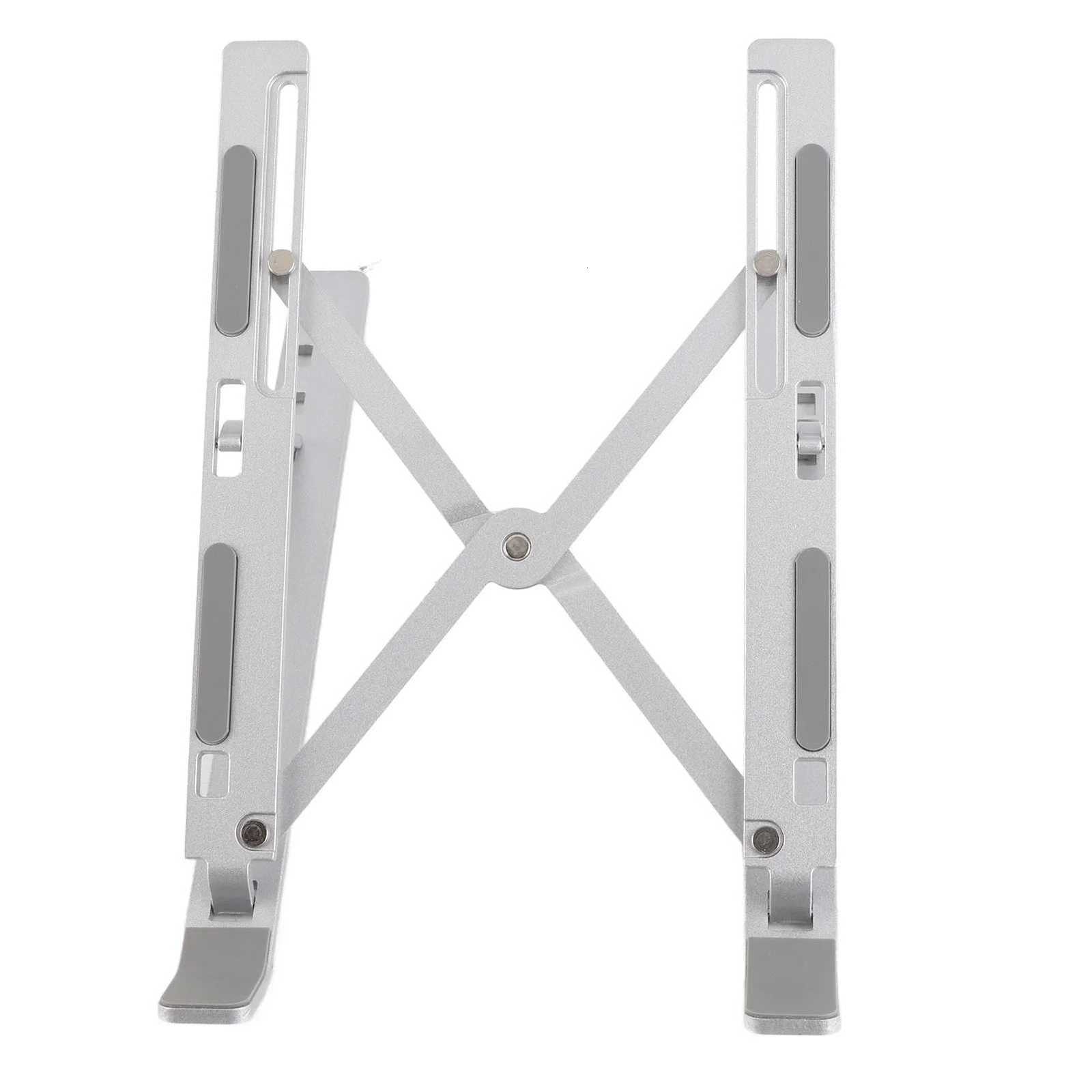 Desk Laptop Stand Foldable Aluminum Alloy Cputer Stand Portable Laptop Riser Cooling Rack For Notebook Cputers Under 156in H251113-image-1084916200