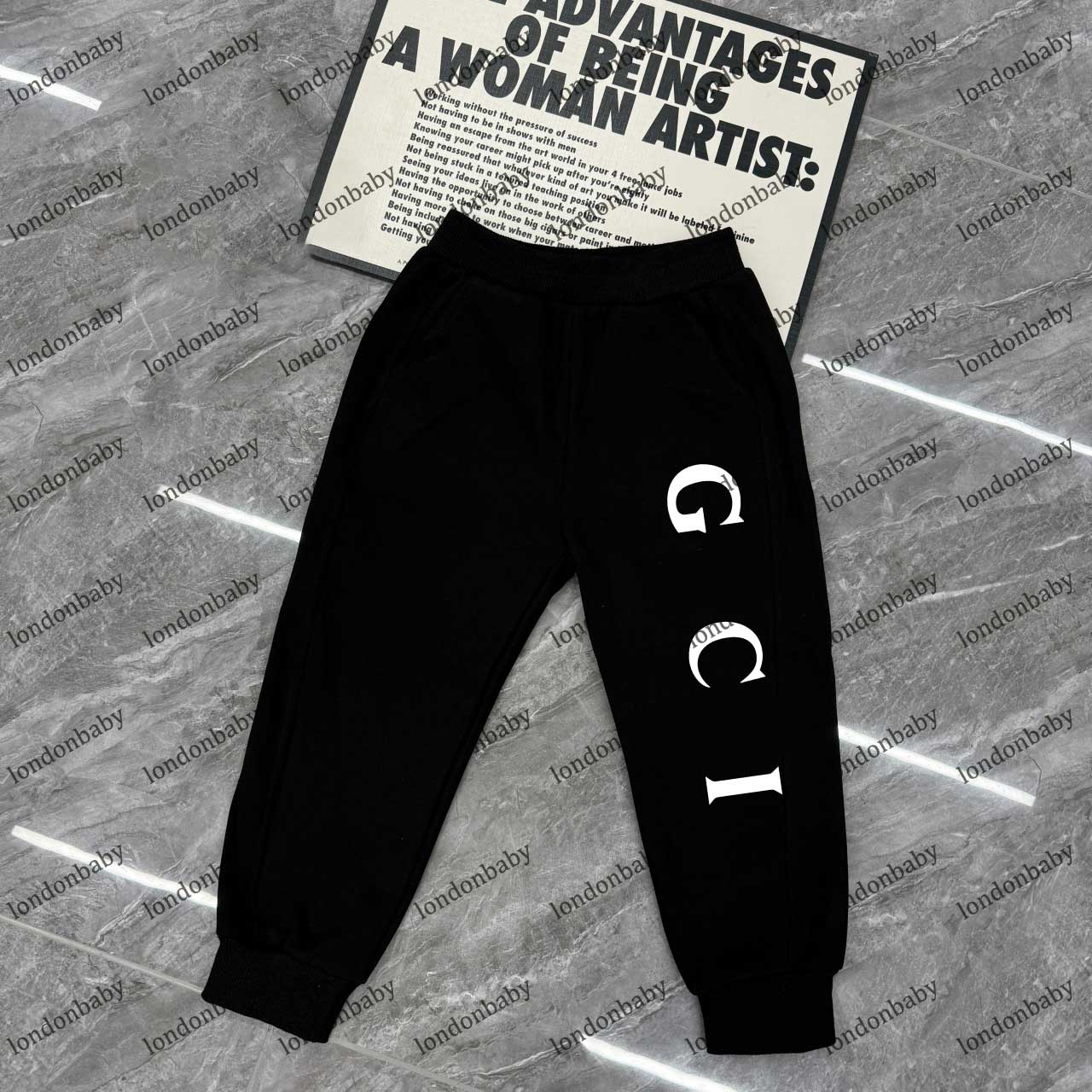 2026 New Sports cologne Designer Kids Boys Girls Luxury Trousers Brand Children Sweatpants Pant perfume Cartoon Child Autumn Kid Cargo Pants Clothin