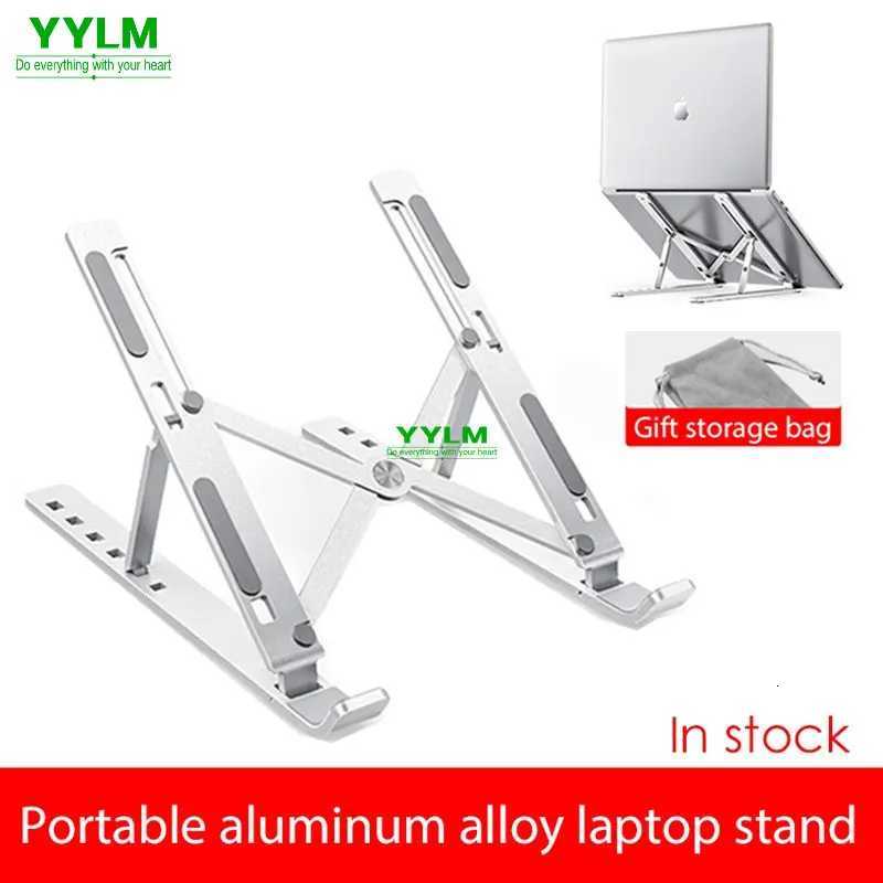 YYLM N3 Desktop Portable Aluminum Alloy Laptop Stand Foldable Heighte For iPad Bracket Notebook Metal Cooling Base In Stock H251113-image-1084929161