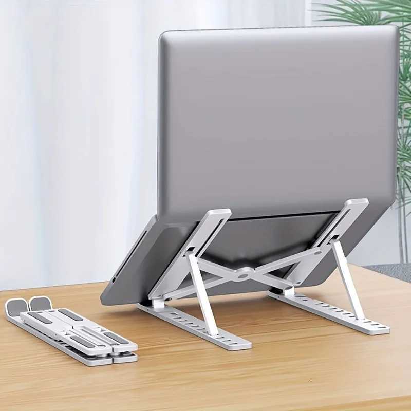 Portable Laptop Stand Foldable ABS Material Adjustable Desktop Height Heat Dissipation Laptop Stand Storage Rack laptop H251113-image-1084928918