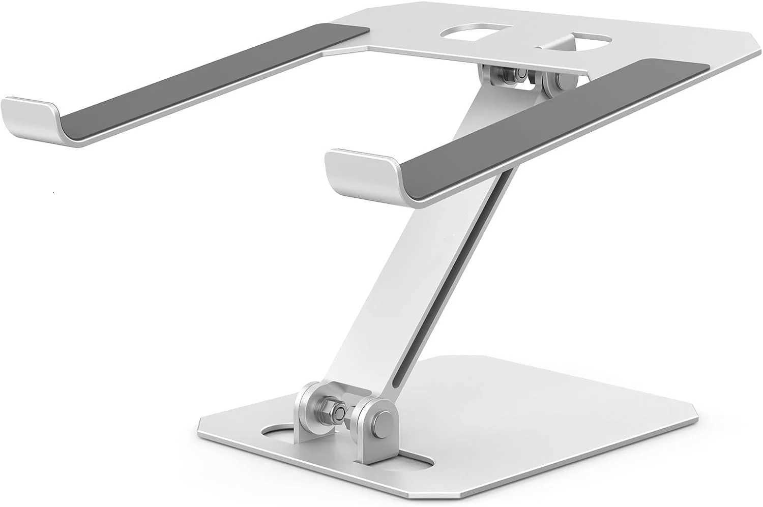iDock Folding Cputer Stand with Adjustable Height Ventilated Aluminium Alloy Riser Cpatible with All 10-16 Inch Laptop H251113-image-1084915363