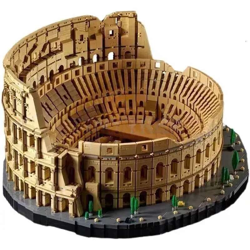 es Large 9036Pcs 86000 Architecture City The Italy Roman Colosseum Model Building Blocks 10276 Bricks Kids Toys C251204-image-1087261910