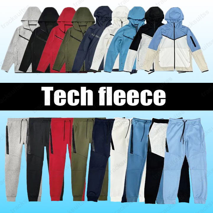 tech fleece Designer Mens Tracksuits Thin Zipper Jackets Sport Pants Sets Designer Woman Tuta Uomo Jogger Track Suits Hoodies sweatsuit Techfleece