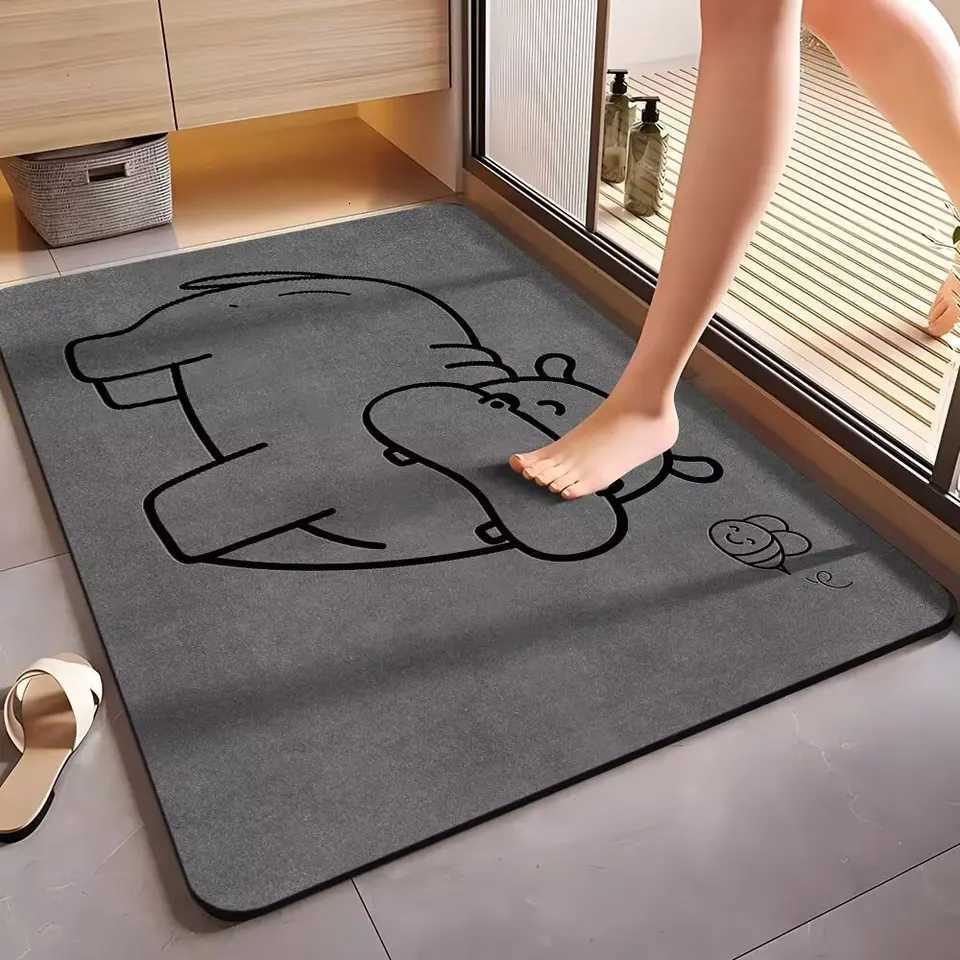 VIKAMA Diatom Mud Is Water-Absorbent Dirt-Resistant Anti-Slip And Quick-Drying For Bathroom Door Mats And Home Decoration C251114-image-1084691142