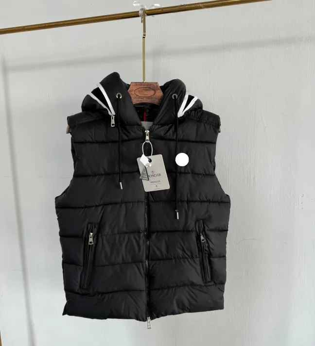 Mens Vests Designer Gilet NFC Function Detachable jacket women Warm Coat Letter Patch Stand-up Collar Couple's Sleeveless Coat Winter Autumn St