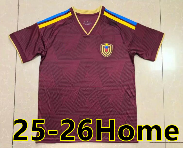 26 Venezuela Soccer Jerseys national team SOTELDO SOSA RINCON CORDOVA CASSERES BELLO JA.MARTINEZ RONDON GONZALEZ OSORIO MACHIS 23 24 football shi-image-917158810