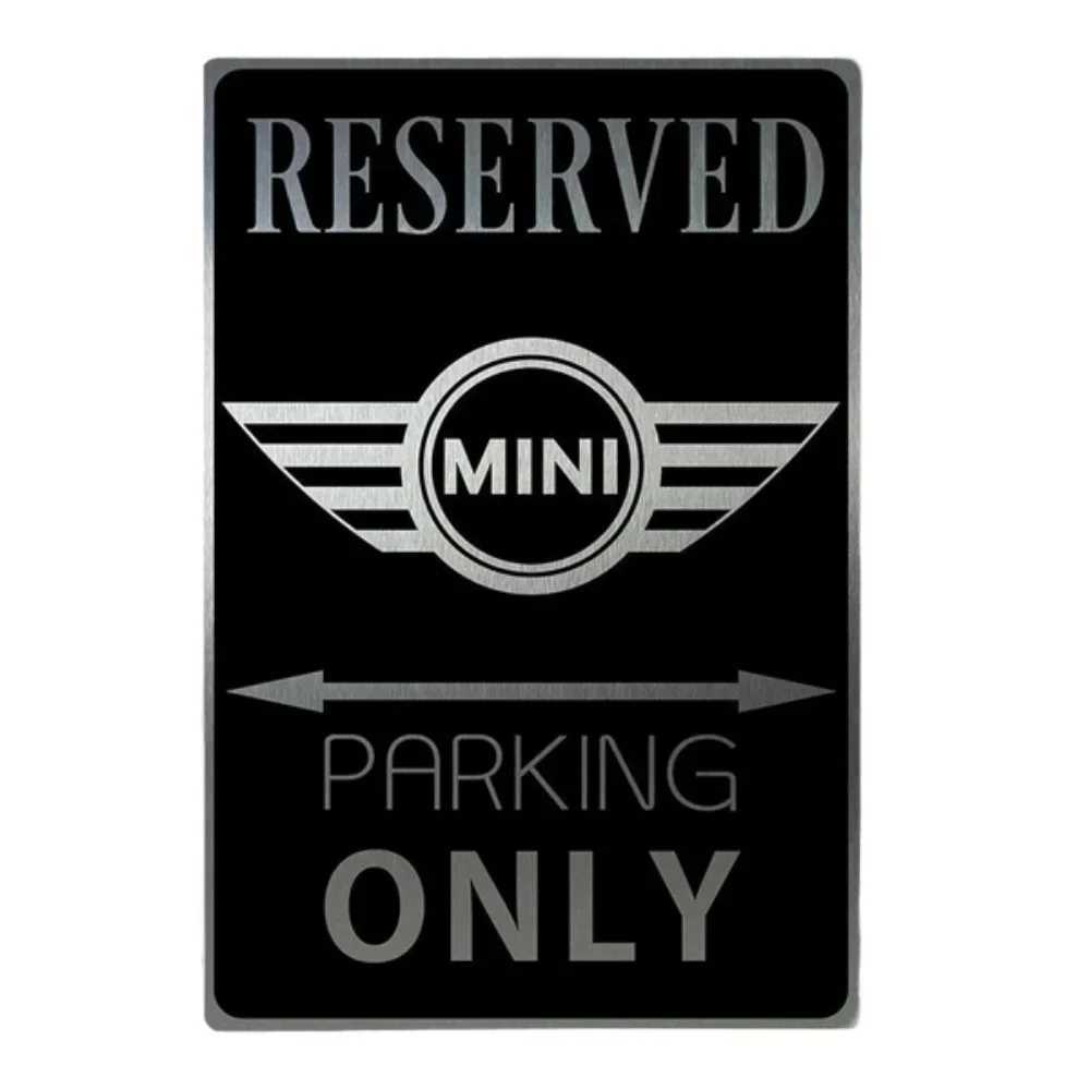 Mini Cooper Parking Only Metal Tin Sign Metal Sign Home Garage Man Cave Pub Bar Wall Decor Wall PosterM251114-image-1084654408