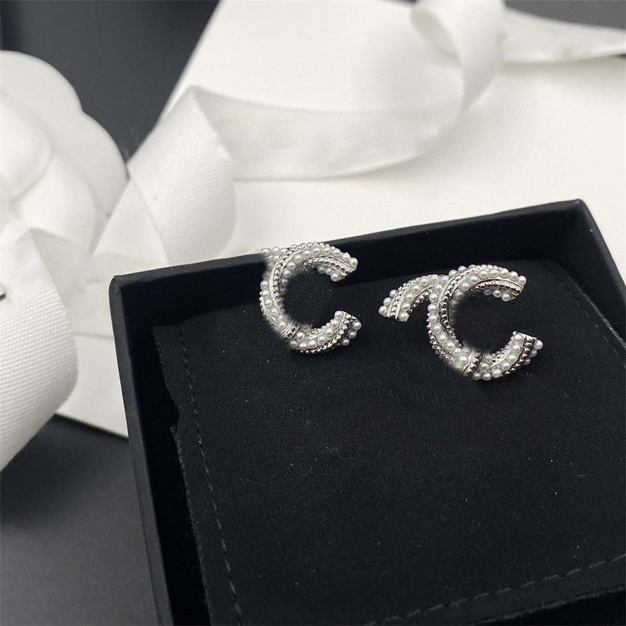 Nouveau Designer Boucles d'oreilles C Luxe Hoop Stud Marque C Femmes Bijoux Boucle d'oreille en or de haute qualité Femme Ohrringe Ccity jklghf