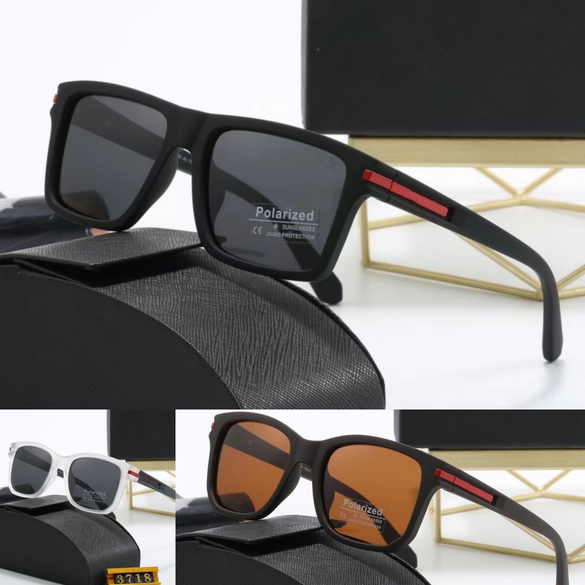Fashion Designer Sunglasses polaroid lens women Men Goggle senior Luxury Adumbral Eyewear For men eyeglasses frame Vintage Cat Eye Sun Glasses Wi-image-925615891