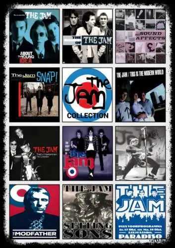 1PMetal Signs THE JAM COLLECTION MUSIC POSTERS Vintage Retro Man Cave shed pubM251114-image-1084654835
