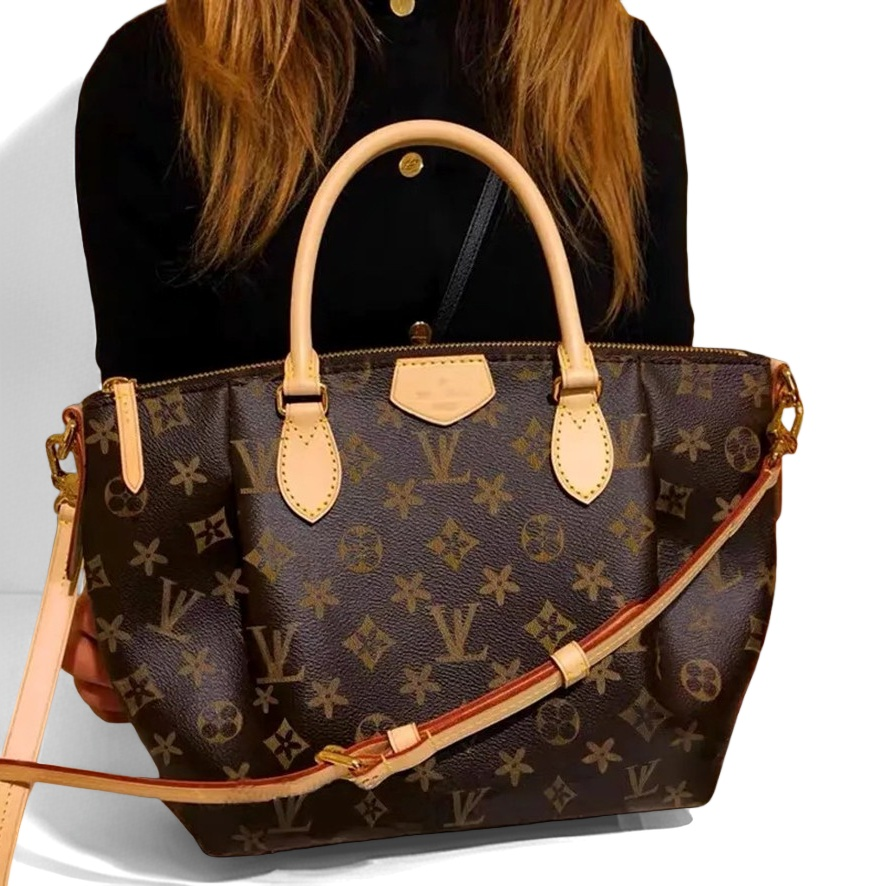 2027 Designer Women Shoulder Hobos Brown Old Flower The Tote Bag Letter Genuine Leather Bags Crossbody Handbag Ladys Purse Luxury Female backpack wo
