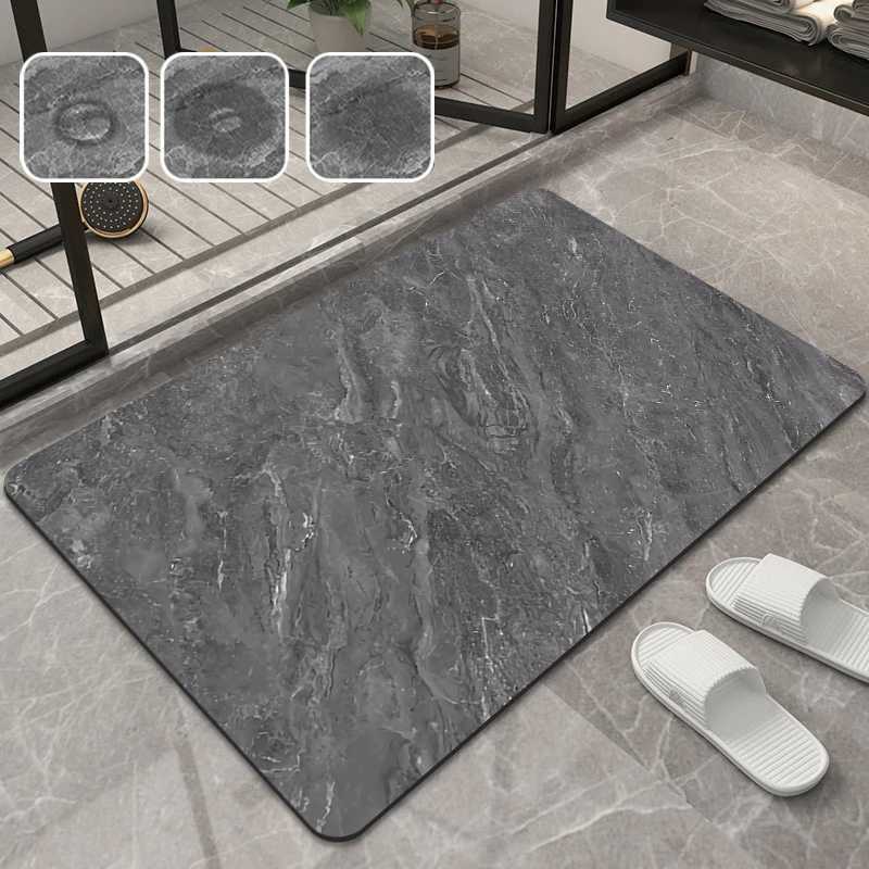 Smilp Bath Rug Super Absorbent Bath Mat Bathroom Rugs Washable Doormats Bathtub Side Carpet Anti-slip Shower Mat Foot Pad C251114-image-1084690840