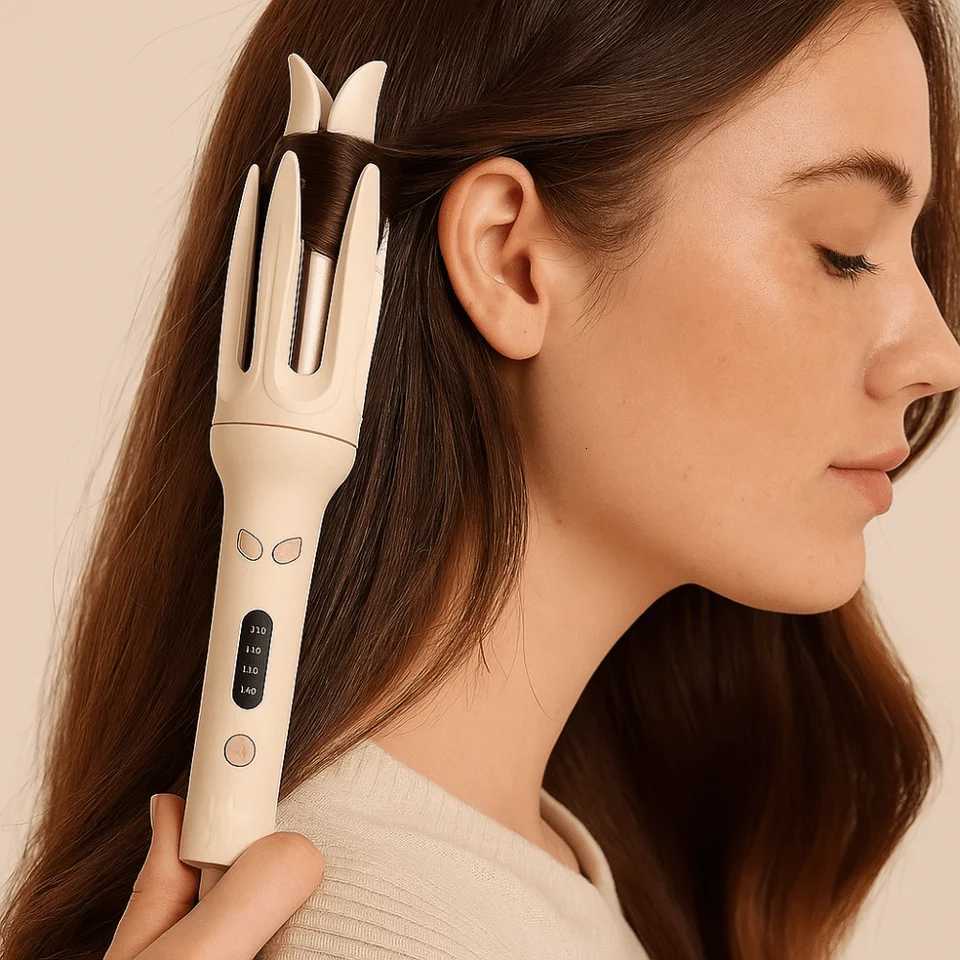 28mm Barrel Automatic Hair Curler Anti-Tangle Design Ceramic Coating Electric Curling Stick Quick StylingT251114-image-1084582150