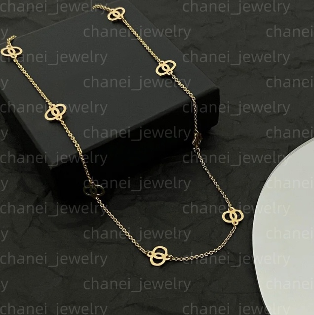 Collier de luxe concepteur de chaîne de pendentifs classiques