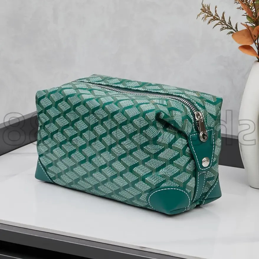Bowling 25 Sac Designer de Luxe Trousse de Toilette Sacs Cabas Femme Homme Cuir Épaule Trousse Cosmétique Portefeuille Pochette Maquillage Mode H