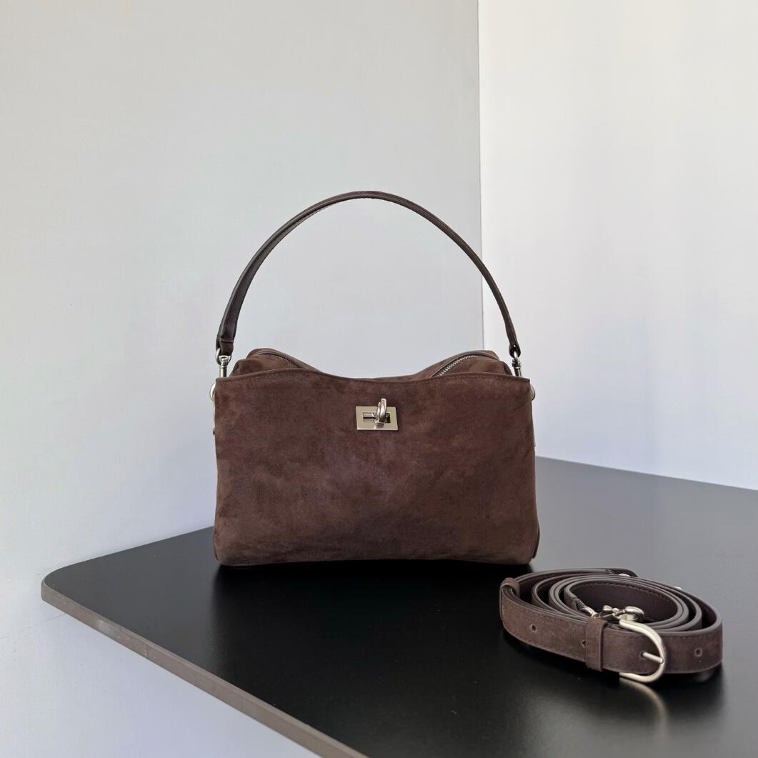 15A top Mirror Quality Designer Rodeo Tote Bags Women men Brown Purse Suede Leather Shoulder Bag Luxury Handbags Bag Camera bag crossbody bag Messen