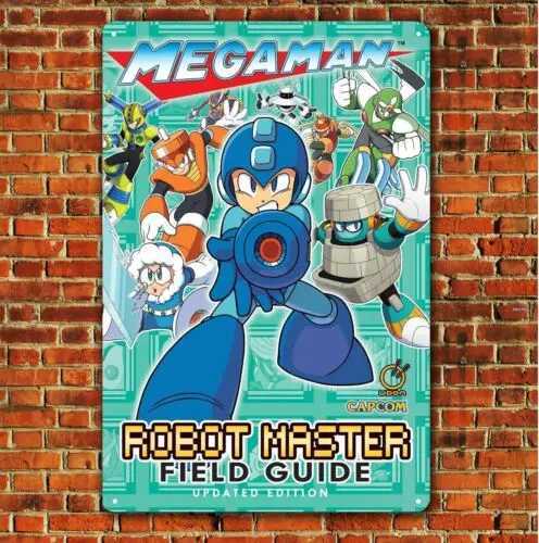 1pMegaman Robot Master Retro Video Game Metal Poster - 20x30cmM251114-image-1084653697