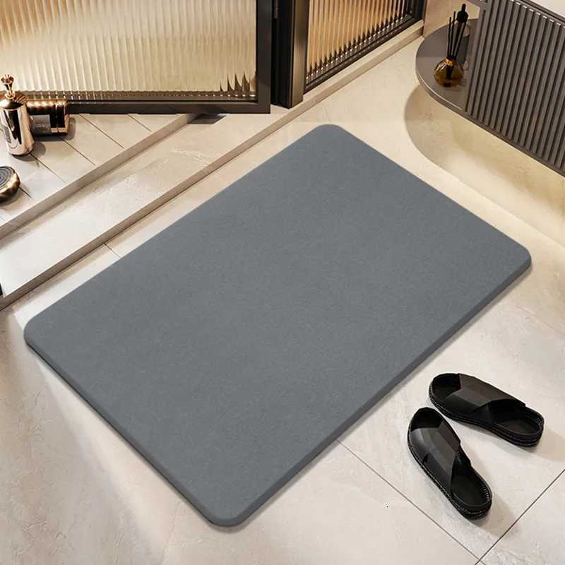 Sam the same diatom mud floor mat hard bathroom floor mat toilet door floor mat toilet diatomite quick-drying non-slip C251114-image-1084691449