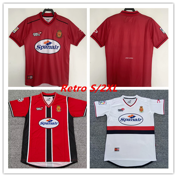 94/95 00/01 01/02 Mallorca Retro jersey high-quality sports T-shirt can be customized