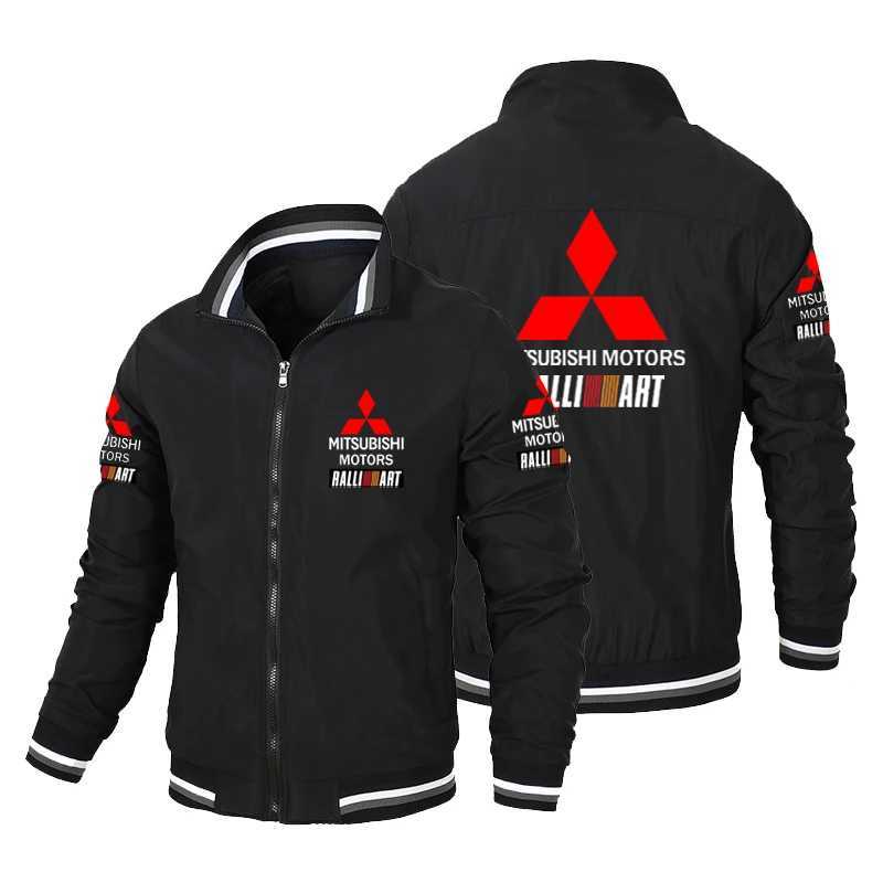 Mitsubishi Racing Ralliart Mens Casual Printed Business Jacket Windproof Outdoor Sports Cycling Fashion Mitsubishi RacingL260525